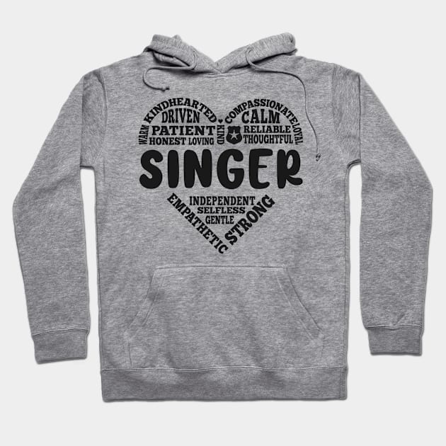 Singer love Hoodie by SerenityByAlex